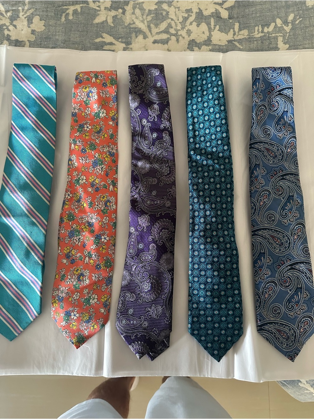 Assorted Brooks Brothers and Saks 5th Avenue Ties